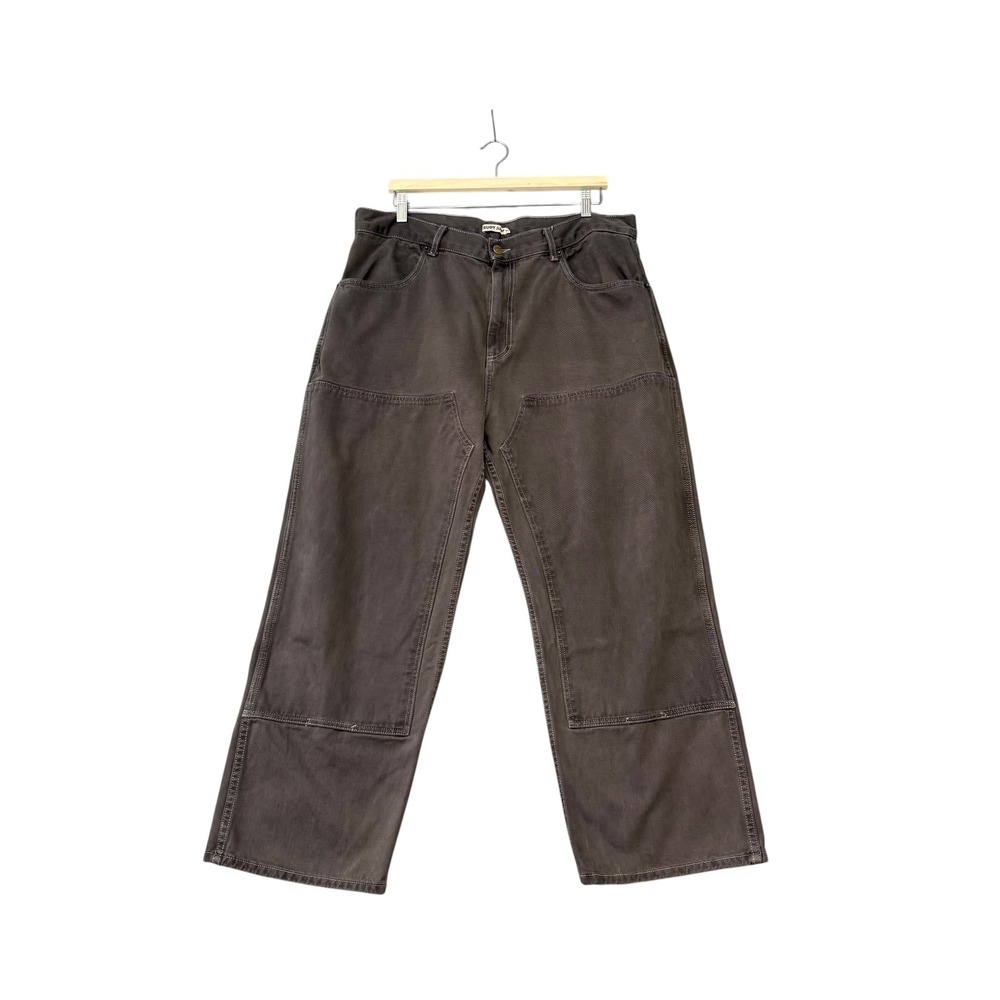 Rudy Jude | Utility Pants Grey Double Knee Carpenter Size 7 100% Organic Cotton